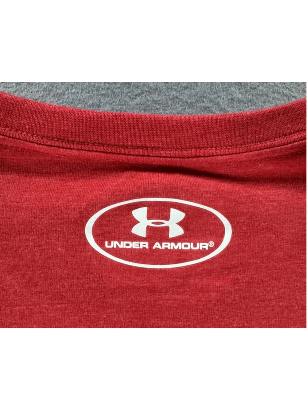 Under Armour Charged Graphic T Shirt US Flag Medium